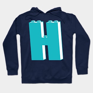 THE LETTER H, by Customize My Minifig Hoodie